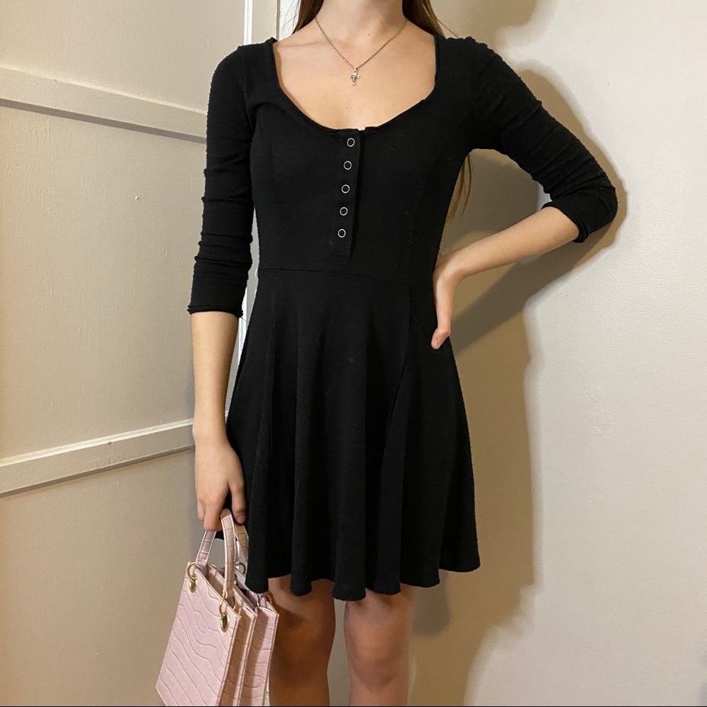 UO Black Dress